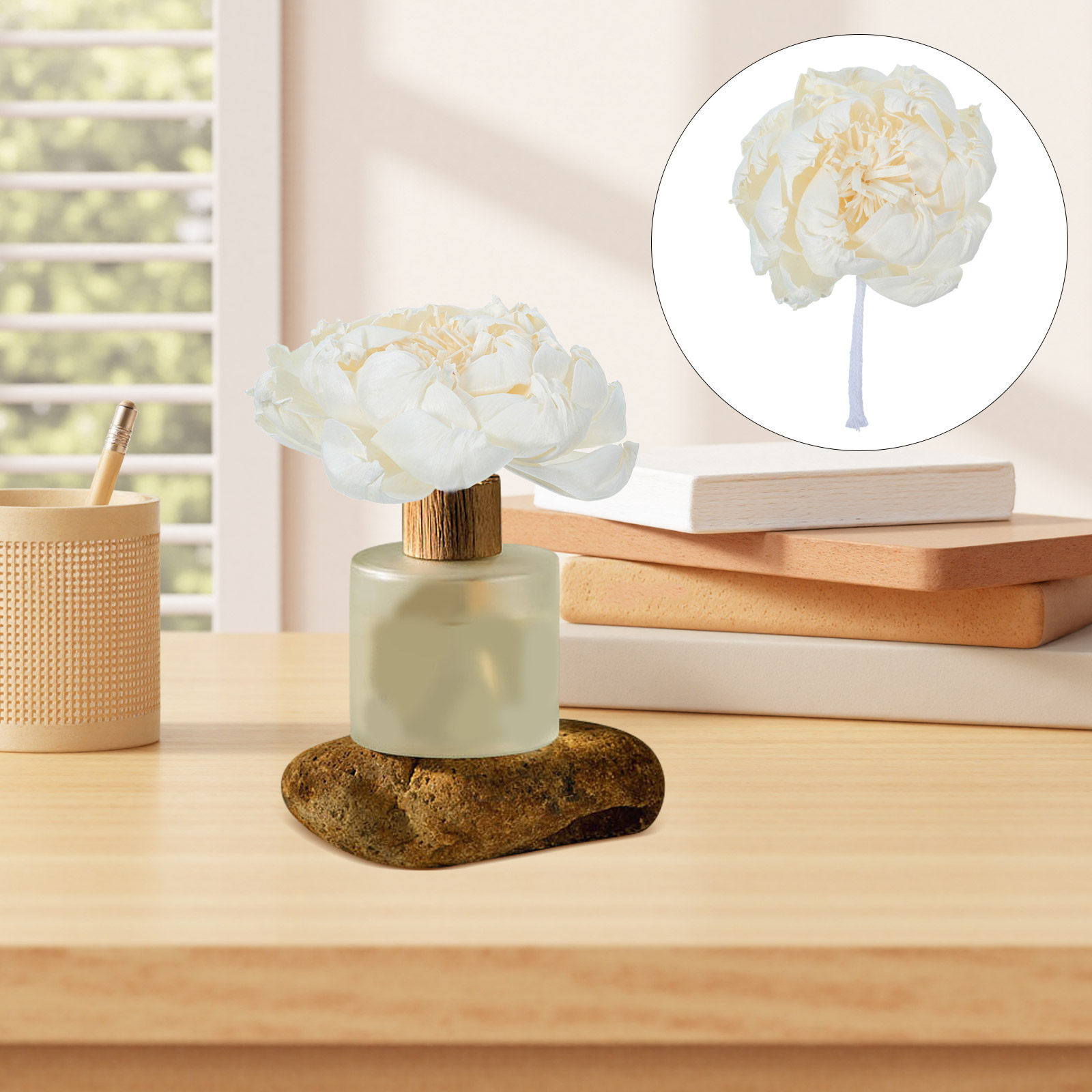 Home Fragrance - موزع عطر برائحة زهرة الفاونيا 12