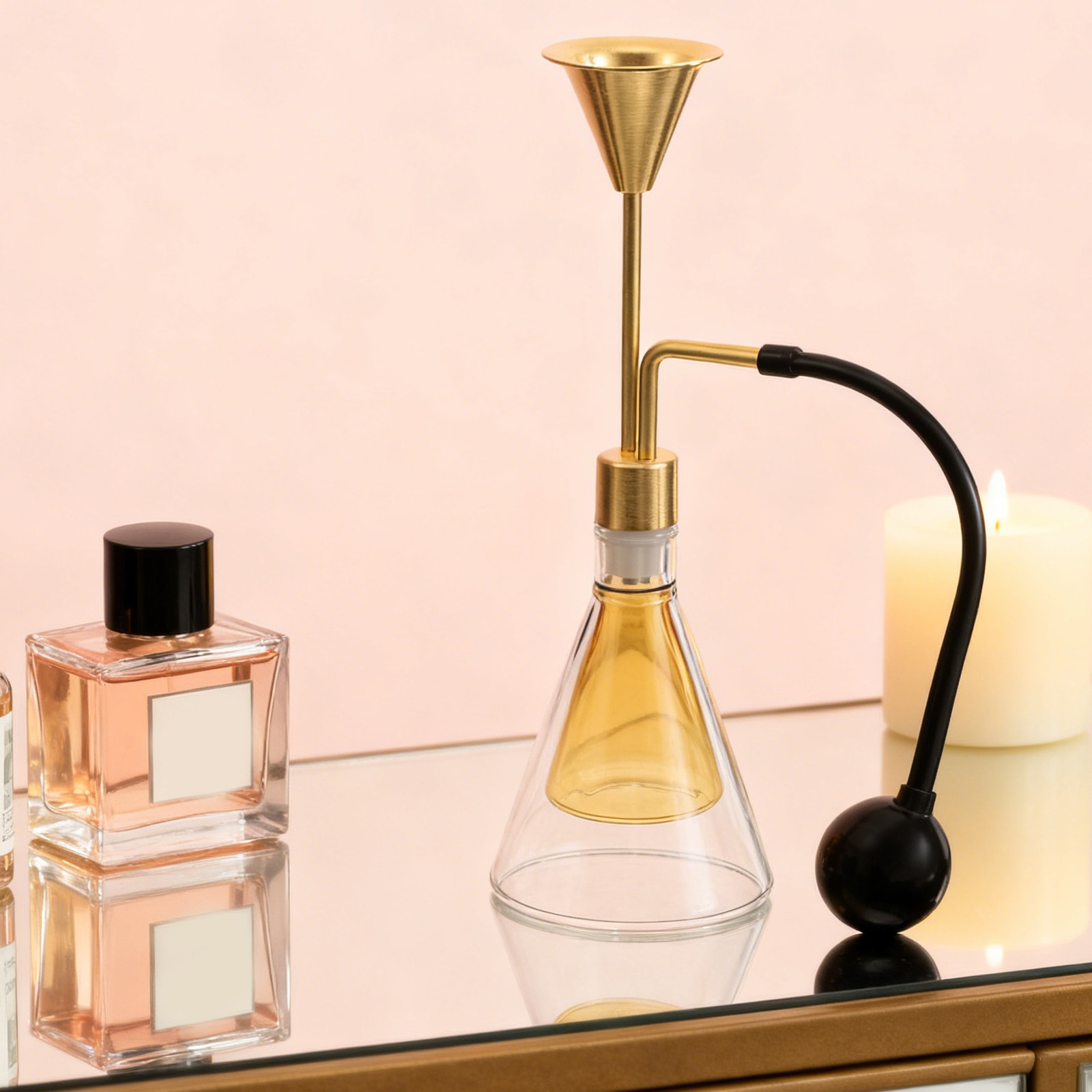 زجاجة عطر زجاجية مزدوجة الجدار - مراجعة Home And You Fragrance Diffuser وسعره