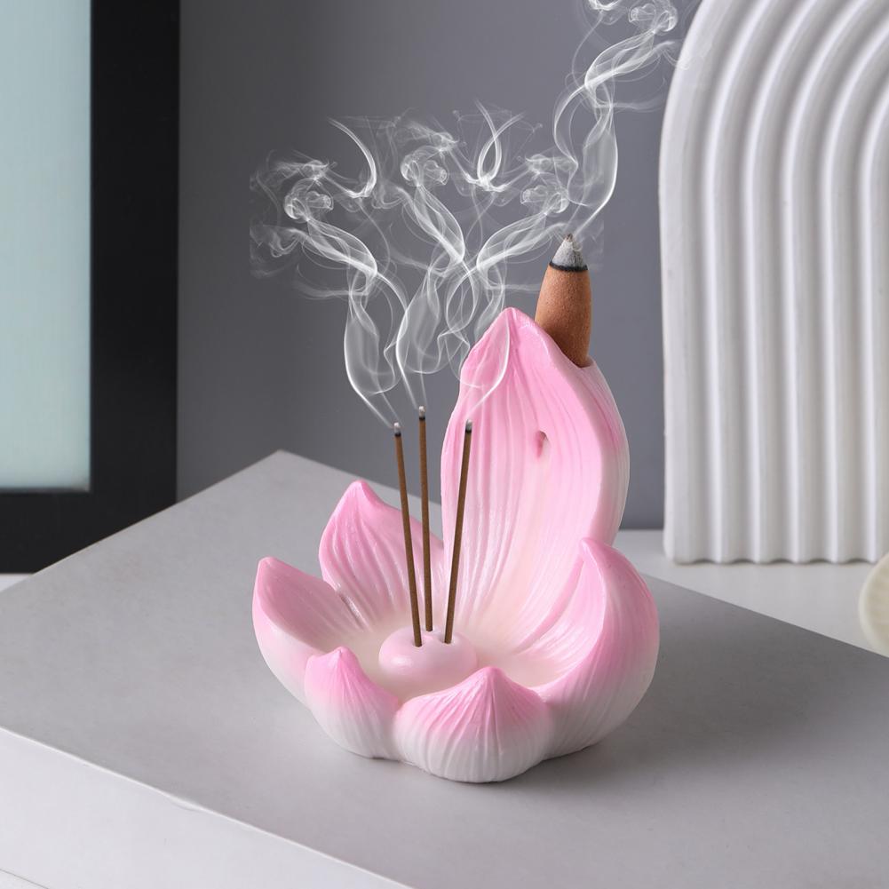 حامل أعواد البخور على شكل زهرة - مراجعة Home Fragrance Incense Sticks وسعره