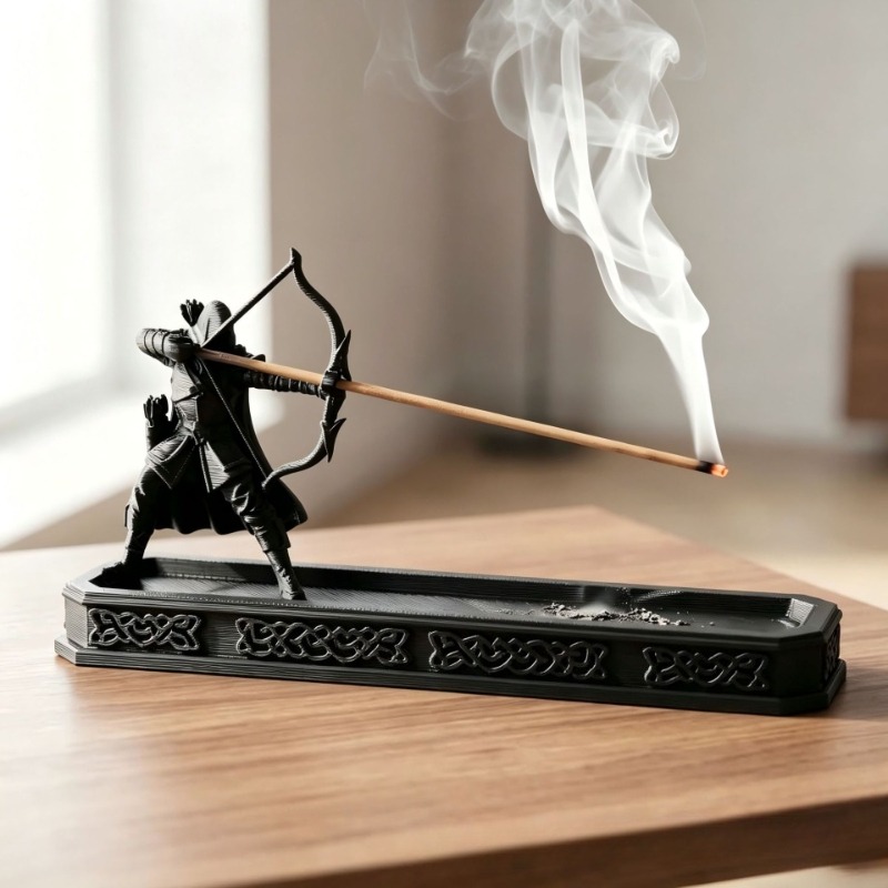 مبخرة بتصميم ثلاثي الأبعاد على - مراجعة Home Fragrance Incense Sticks وسعره
