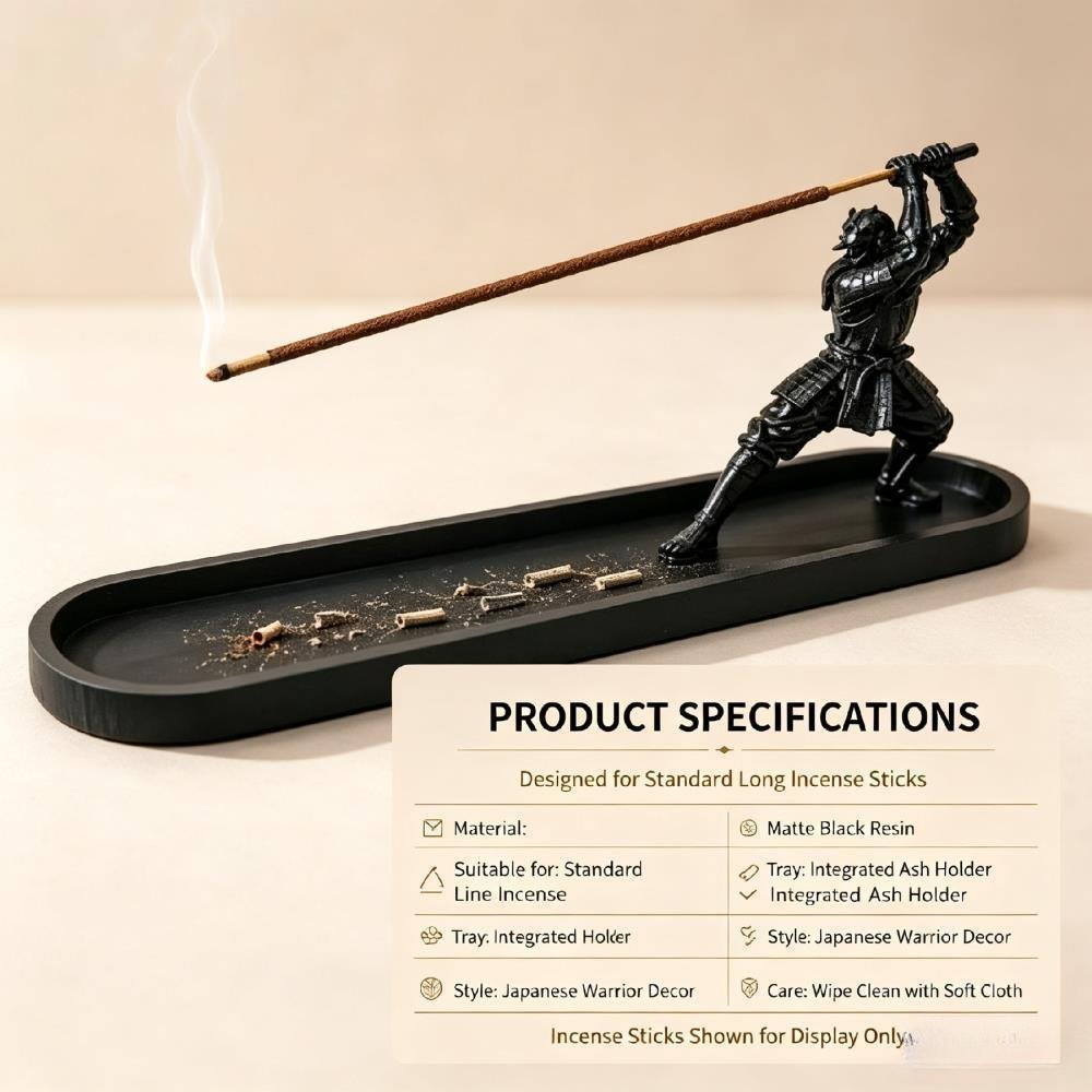 مبخرة يابانية مبتكرة مع مصيدة  - مراجعة Home Fragrance Incense Sticks وسعره