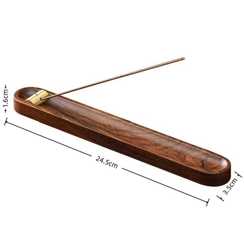 حامل أعواد البخور من خشب الجوز - مراجعة Home Fragrance Incense Sticks وسعره